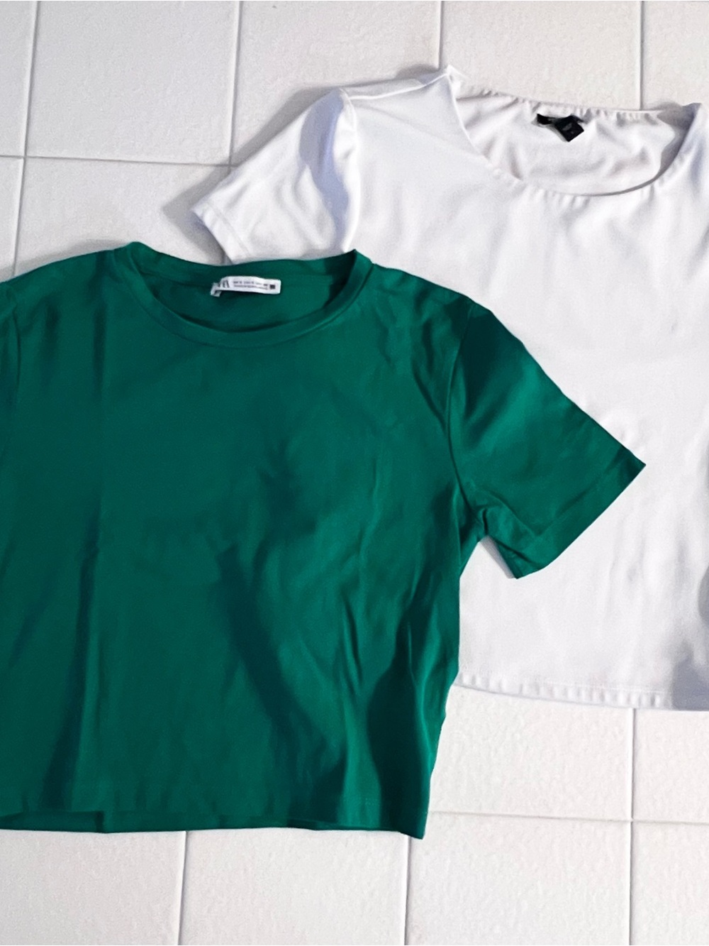 ZARA & EXPRESS BUNDLE CROP TOPS SIZE SMALL